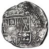 Image 1 : BOLIVIA, Potosí, cob 8 reales, Philip IV, assayer not visible (1630s).