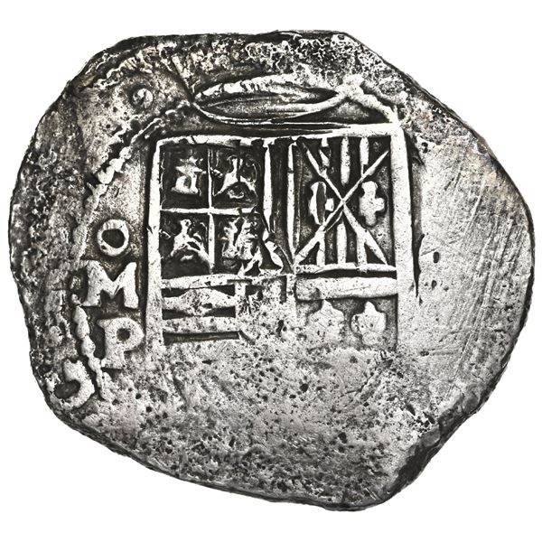 1654 MEXICO, Mexico City, cob 8 reales, 1654 P. - Daniel Frank Sedwick, LLC
