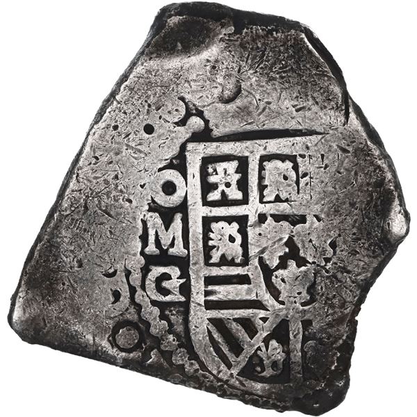 MEXICO, Mexico City, cob 8 reales, 1730 G/R, rare.