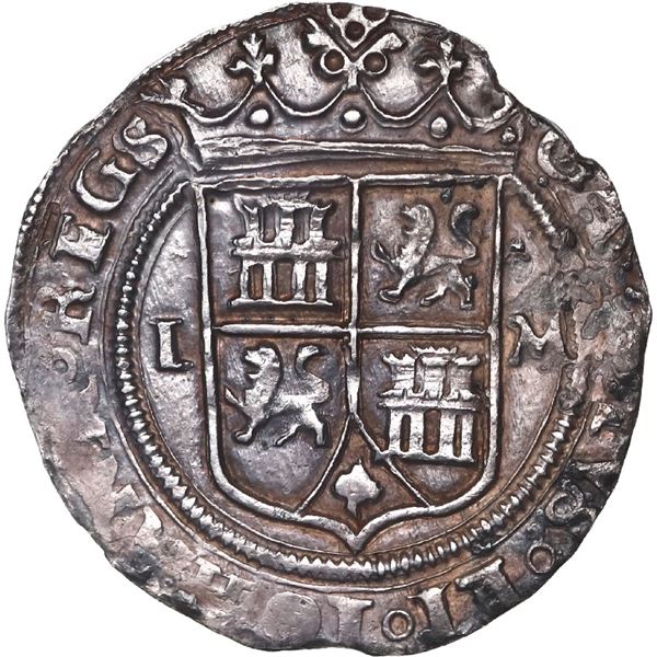 MEXICO, Mexico City, 1 real, Charles-Joanna, "Late Series," assayer L to left, mintmark M to right (