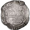 Image 1 : MEXICO, Mexico City, cob 8 reales, 1608/7 F, ex-Seaby, ex-Woodside.