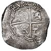 Image 2 : PERU, Lima, cob 8 reales, 1660 V, date below VLTRA, reverse legend rotated 90 degrees clockwise, ver