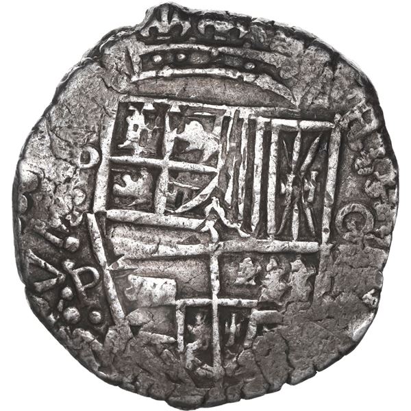 BOLIVIA, Potosí, cob 8 reales, Philip III, assayer M (pre-dated type), ex-Ponte, ex-Sellschopp (Plat