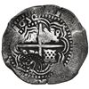 Image 2 : BOLIVIA, Potosí, cob 8 reales, 1650 (Spanish 5) O, with crowned-L countermark on cross, ex-Capitana,