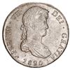 Image 1 : BOLIVIA, Potosí, bust 8 reales, Ferdinand VII, 1820 PJ, NGC AU 58.