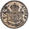 Image 2 : BOLIVIA, Potosí, bust 1/2 real, Charles III, 1775 JR, NGC AU 58, "top pop" in NGC census.