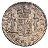 Image 2 : BOLIVIA, Potosí, bust 1/2 real, Charles IV, 1795 PP, NGC MS 63, finest known in NGC census.