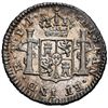 Image 2 : BOLIVIA, Potosí, bust 1/2 real, Charles IV, 1807 PJ, NGC MS 63, finest and only example in NGC censu