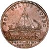 Image 2 : CANADA, Franco-American (Seven Years War), copper jeton, Louis XV, 1755, galley, engraver signature 