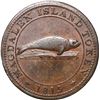 Image 1 : CANADA, Lower Canada, Magdalen Island (struck in Birmingham), copper "seal" penny token, 1815, ex-Ba