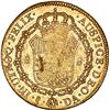 Image 2 : CHILE, Santiago, gold bust 8 escudos, Charles III, 1778/7/6 DA.