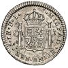 Image 2 : CHILE, Santiago, bust 1 real, Ferdinand VII (bust of Charles IV), 1812/1 FJ, NGC AU details / cleane
