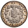 Image 2 : CHILE, Santiago, 1/2 real, 1845 IJ, NGC MS 64 (Val y Mexia Collection Label).