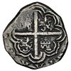 Image 2 : COLOMBIA, Cartagena, cob 1 real, Philip IV, assayer H below denomination I to right (1625), mintmark