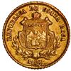 Image 2 : COSTA RICA, San José, gold 1/2 escudo, 1851 JB.