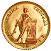 Image 1 : COSTA RICA, San José, gold 1/2 escudo, 1855 JB.