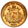 Image 2 : COSTA RICA, San José, gold 1/2 escudo, 1855 JB.