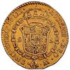 Image 2 : GUATEMALA, Guatemala City, gold bust 2 escudos, Charles IV transitional (bust of Charles III, ordina