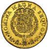 Image 2 : MEXICO, Mexico City, gold bust 8 escudos, Ferdinand VI, 1748 MF, NGC AU details / removed from jewel