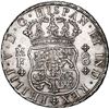 Image 2 : MEXICO, Mexico City, pillar 8 reales, Philip V, 1735 MF.