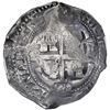 Image 2 : SPANISH NETHERLANDS, Brabant, 48 patards, "Golden Fleece" countermark (1652-72) on a Potosí, Bolivia