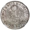 Image 2 : PERU, Lima, 8 reales, 1834 MM, NGC MS 64.