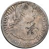 Image 1 : PUERTO RICO (under Spain), peseta (quarter dollar), Alfonso XIII, fleur-de-lis countermark (1884) on