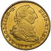 Image 1 : SPAIN, Madrid, gold bust 2 escudos, Charles III, 1776/4 PJ, NGC AU 55.