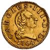 Image 1 : SPAIN, Madrid, gold bust 1/2 escudo, Charles III, 1764 JP, "rat nose" bust, NGC AU 58, "top pop" in 