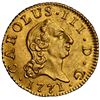 Image 1 : SPAIN, Madrid, gold bust 1/2 escudo, Charles III, 1771 PJ, NGC MS 62, "top pop" in NGC census.