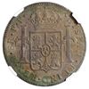 Image 2 : MEXICO, Mexico City, bust 8 reales, Charles III, 1783 FF, NGC / excavation recovery (Marblehead Hoar
