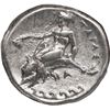 Image 2 : ANCIENT GREEK, Calabria, Taras, AR didrachm, 380-340 BC, "boy on dolphin", NGC Choice VF.