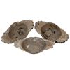 Image 1 : Lot of five pewter porringer bowls, ex-"Pewter Wreck" (mid-1500s).