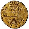 Image 2 : PERU, Lima, gold cob 8 escudos, 1699 R, NGC VF details / removed from jewelry (1715 Fleet Shipwreck 
