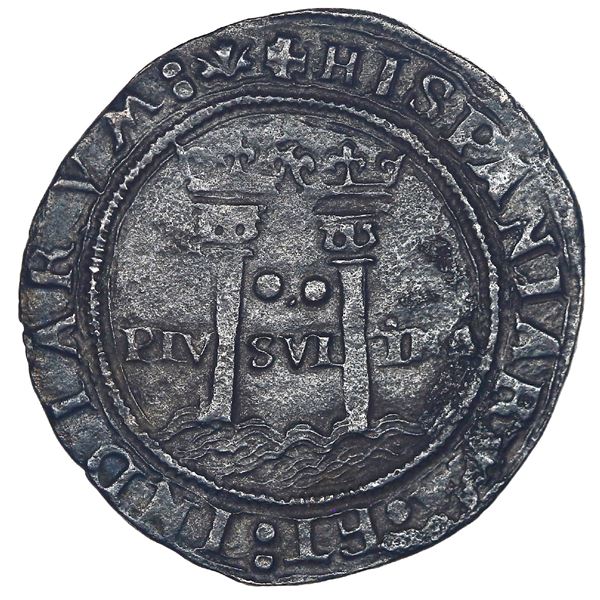 MEXICO, Mexico City, 2 reales, Charles-Joanna, "Late Series," assayer oGo to right, mintmark oMo to