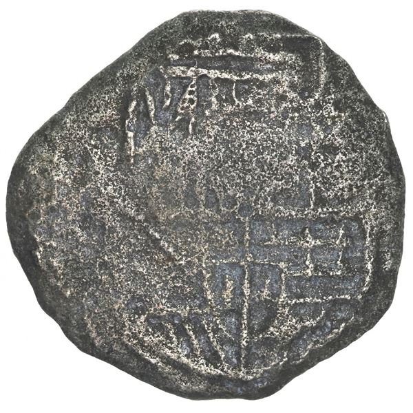 BOLIVIA, Potosí, cob 8 reales, Philip III, assayer not visible, Grade 3, pre-Mother Lode certificate