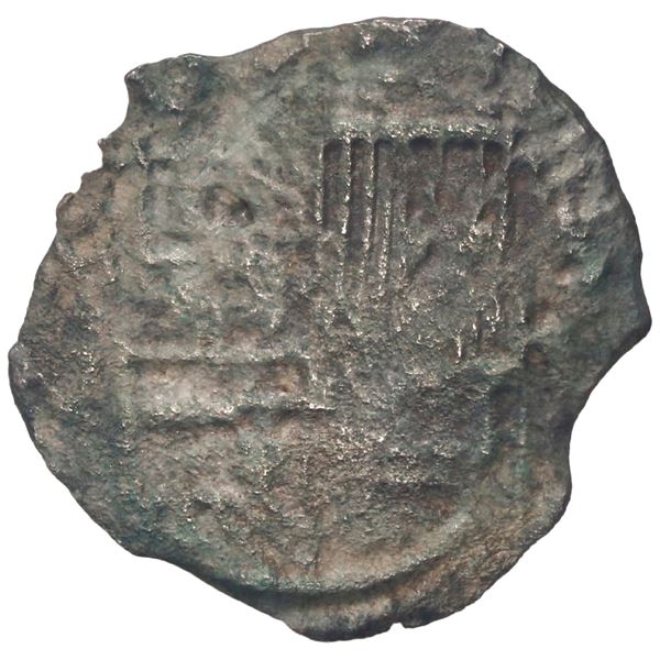 BOLIVIA, Potosí, cob 2 reales, Philip II or III, assayer not visible.