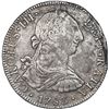 Image 1 : MEXICO, Mexico City, bust 8 reales, Charles III, 1783 FF.