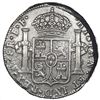 Image 2 : MEXICO, Mexico City, bust 8 reales, Charles III, 1783 FF.