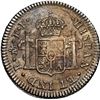 Image 2 : MEXICO, Mexico City, bust 1/2 real, Charles III, 1783 FF, NGC AU details / saltwater damage (Shipwre