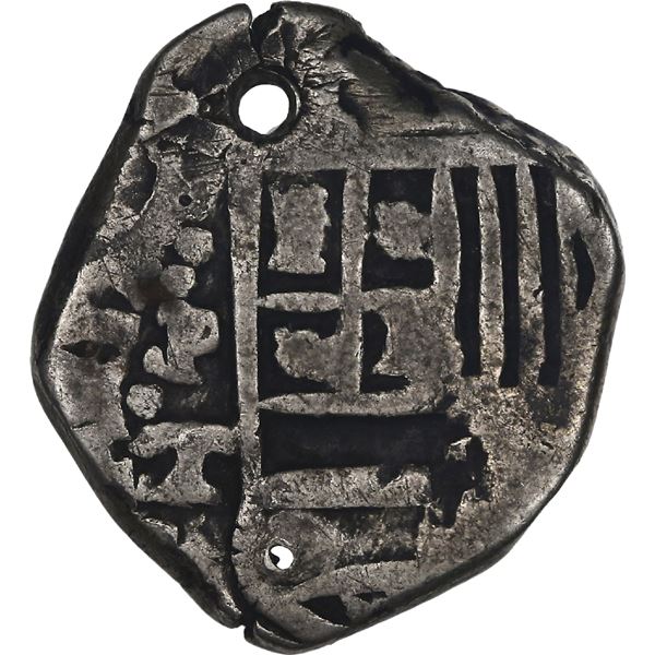 BOLIVIA, Potosí, cob 1 real, 1648 T, very rare.