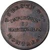 Image 2 : CANADA, Lower Canada, Montreal, copper token, ca. 1832, T.S. Brown, variety with S of IMPORTERS unde