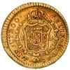 Image 2 : COLOMBIA, Popayán, gold bust 1 escudo, Charles III, 1776 SF.