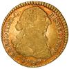 Image 1 : COLOMBIA, Popayán, gold bust 1 escudo, Charles III, 1787 SF.