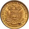 Image 2 : VENEZUELA, struck at the Philadelphia Mint, gold 10 bolívares, 1930, NGC MS 65.