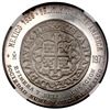 Image 2 : MEXICO, Mexico City, silver medal, 1971, Mexico Numismatic Society / 1725 D 8 reales Royal of Luis I