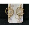 Image 2 : ROSE QUARTZ NATURAL EARRINGS RETAIL $290