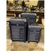 Image 3 : BLUE HARD SIDE ROOTS 3 PIECE LUGGAGE