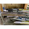 Image 8 : RACK OF ASSORTED AUTOMOTIVE PARTS INCLUDING; BRAKE PADS, WINDSHIELD WIPERS, GRILLS & MORE (RACK NOT