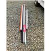 Image 1 : ASSORTED ITEMS INCLUDING; PVC PIPE & SQUARE METAL PIPE